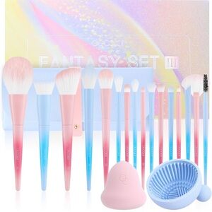 Cotton Candy Color Fantasy Set Makeup Brush Kit